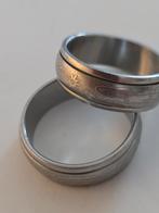 oude spinner duim ring man, Sieraden, Tassen en Uiterlijk, Ringen, Zo goed als nieuw, Dame of Heer, Zilver, IJzer of Staal