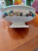 Antieke fruitschaal.17cm hoog.37 doorsnee.erg mooi en gaaf, Ophalen of Verzenden