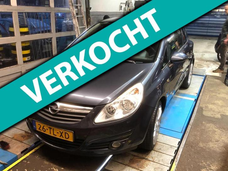 Opel Corsa 1.2-16V Enjoy NETTE STAAT / TREKHAAK/ NW APK/ LM, Auto's, Opel, Bedrijf, Te koop, Corsa, ABS, Airbags, Airconditioning