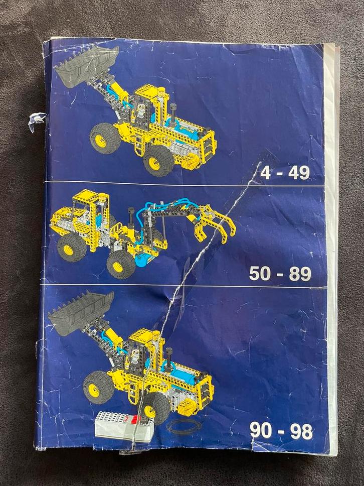 LEGO Technic Laadschop 8459, Hobby en Vrije tijd, Modelbouw | Radiografisch | Overige, Gebruikt, Ophalen of Verzenden