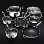 Hexclad 13 pc Hybrid Cookware Set w/ Lids, Ophalen of Verzenden, Nieuw