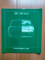 Folder Porsche 924 - 924 Turbo 1981, Ophalen of Verzenden, Porsche