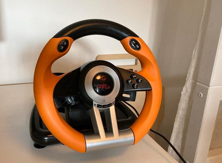 Speedlink Drift OZ Race stuur, Computers en Software, Joysticks, Ophalen of Verzenden