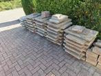 18 m2 grindtegels 2kub wit zand, Tuin en Terras, Tegels en Klinkers, Ophalen, Zo goed als nieuw, 10 m² of meer, Beton
