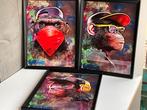 3 afbeeldingen van apen in fotolijst, Ophalen of Verzenden, Nieuw