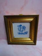 Antiek Delftsblauw tegeltje, Ophalen of Verzenden, Hout, Minder dan 50 cm, Minder dan 50 cm