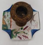 Antieke Porseleinen Kaarsenkandelaar, Antiek en Kunst, Verzenden, Keramiek of Aardewerk