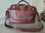 Leren laptoptas zgan, Computers en Software, Laptoptassen, Ophalen of Verzenden, 17 inch of meer, Zo goed als nieuw