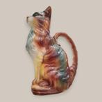 Saint Clement Majolica Kat Kan antieke karaf, Antiek en Kunst, Antiek | Keramiek en Aardewerk, Ophalen of Verzenden