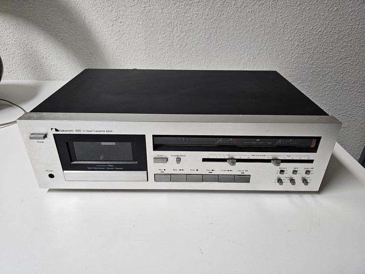 Nakamichi 480 cassettedeck!, Audio, Tv en Foto, Cassettedecks, Overige merken, Ophalen