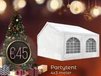 Kerst! Party tent tehuur 4x3 + evt statafels/ heaters etc., Ophalen, Nieuw, Kerst of Sinterklaas