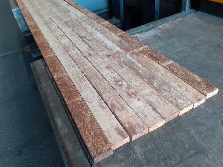 Unieke partij Sapupira Amarela 25x65x2500mm - 13 stuks, Tuin en Terras, Palen, Balken en Planken, Nieuw, Planken, 250 cm of meer