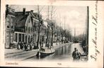 Leeuwarden KVR 16-2592  Vliet met.........., Verzamelen, Ansichtkaarten | Nederland, Verzenden, Voor 1920, Ongelopen, Friesland
