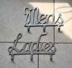 Ladies en Men kapstok, Massief, Ophalen of Verzenden, Zo goed als nieuw, Metaal, Wandkapstok