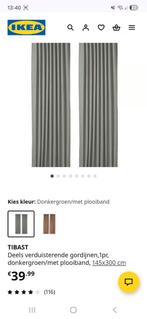 Tibast Gordijnen - 2 Sets (4 stuks) - 145x300cm, Gebruikt, 100 tot 150 cm, 200 cm of meer, Ophalen of Verzenden