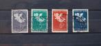 Nederland Kinderzegels NVPH 289-292 - Gestempeld, Postzegels en Munten, Ophalen of Verzenden, T/m 1940, Gestempeld