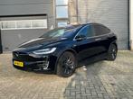 Tesla Model X 100D 6P 4WD 2018 Zwart, Origineel Nederlands, Te koop, 6 stoelen, 750 kg
