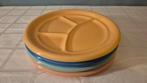 4 x Pagnossin Treviso fondue / gourmet borden, Ophalen, Keramiek, Zo goed als nieuw, Bord(en)