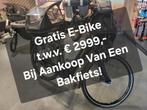 MEGA ACTIE: GRATIS E-BIKE BIJ AANKOOP VAN EEN BAKFIETS!!, Fietsen en Brommers, Fietsen | Bakfietsen, Nieuw, Overige merken, Elektrisch