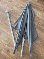 Balkonparasol met hoes, Tuin en Terras, Parasols, Ophalen, Zo goed als nieuw, Stokparasol, Kantelbaar