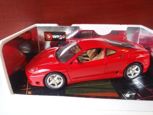 Bburago 1:18 Ferrari    360 Modena Red 1999    Nr 3368, Hobby en Vrije tijd, Modelauto's | 1:18, Zo goed als nieuw, Auto, Bburago