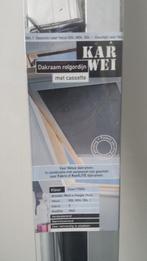 NIEUW dakraam velux rolgordijn+cassette zwart, Verzenden, Nieuw, Zwart, 50 tot 100 cm