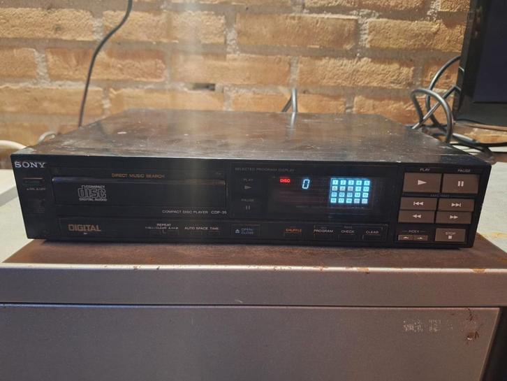 Sony CDP-35 CD-speler., Audio, Tv en Foto, Cd-spelers, Gebruikt, Sony, Ophalen of Verzenden