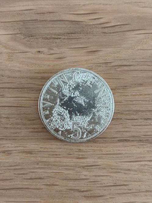 5 gulden Vincent Beatrix, Postzegels en Munten, Munten | Nederland, Losse munt, 5 gulden, Koningin Beatrix, Zilver, Ophalen