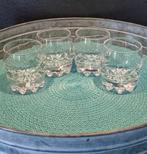 Drinkglazen met patroon, Huis en Inrichting, Keuken | Servies, Ophalen, Glas of Glazen, Overige stijlen, Glas