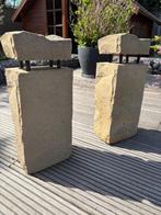 Twee 12 volt betonnen buitenlampen, Tuin en Terras, Buitenverlichting, Ophalen, Overige materialen, Gebruikt, Minder dan 50 watt