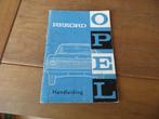 Instructieboek Opel Rekord A 2- en 4-deurs 1963, Ophalen of Verzenden