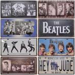 Hertog Jan zwart logo license plate reclamebord van metaal, Verzamelen, Biermerken, Ophalen of Verzenden, Nieuw, Reclamebord, Plaat of Schild