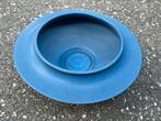 Vintage keramieken schaal Cor Unum, Jan-Bart Reeser, blauw, Ophalen of Verzenden