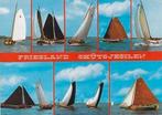 3 ansichtkaarten. Friesland zeilen. Fryslân Skûtsjesilen., Ophalen of Verzenden, 1960 tot 1980, Ongelopen, Friesland