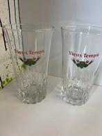 Vieux Temps bierglazen set van 2 glazen, Ophalen of Verzenden, Nieuw, Glas of Glazen, Overige merken