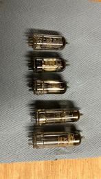 Setje buizen Philips Miniwatt, Antiek en Kunst, Antiek | Tv's en Audio, Ophalen of Verzenden