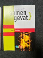 Samengevat Biologie VWO 2021-2022, Ophalen of Verzenden, Zo goed als nieuw, VWO, Biologie