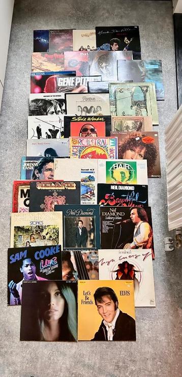 Partij LP’s Vinyl 37 stuks Pop/Rock beschikbaar voor biedingen