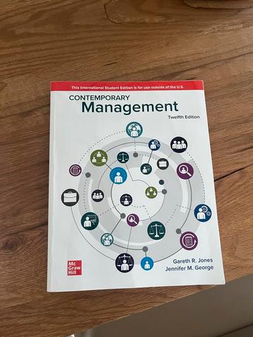 Contemporary Management - Jones & George beschikbaar voor biedingen