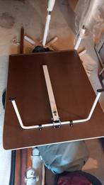 Inklapbare tafel 100x75 - Lichtgrijs/Wit, Caravans en Kamperen, Camper-accessoires, Ophalen, Gebruikt