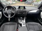 BMW 1-serie 118i Centennial Executive M sport|Trekhaak|Navig, 65 €/maand, Gebruikt, Blauw, Alcantara