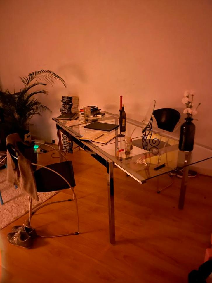 Ikea Glazen Tafel - Stijlvol en Modern, Antiek en Kunst, Antiek | Meubels | Tafels, Ophalen