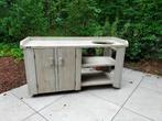 Bbq tafel van steigerhout, Verzenden, Nieuw, Houtskool, Vrijstaand