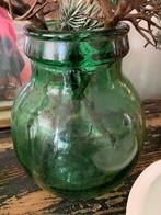 Mooie oude Franse vaas, 45 cm, Gebruikt, Ophalen of Verzenden, Glas, Minder dan 50 cm