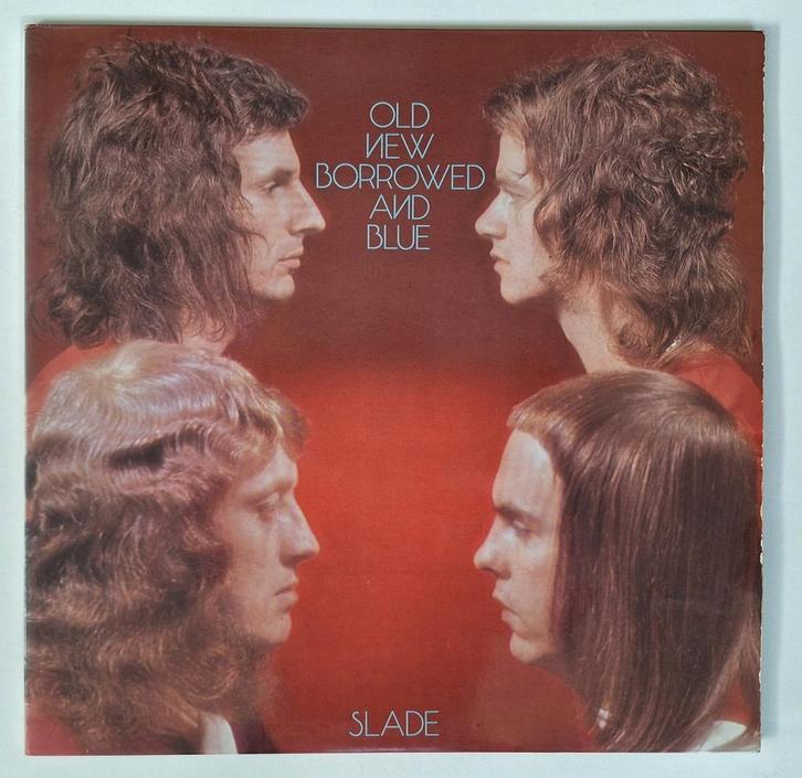 Vinyl LP Slade - Old New Borrowed And Blue, Cd's en Dvd's, Vinyl | Rock, Gebruikt, Poprock, 12 inch, Ophalen of Verzenden