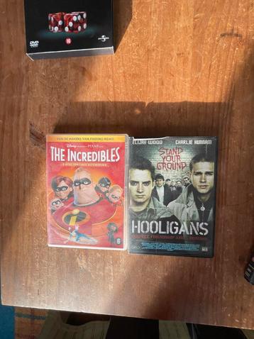 DVD Collectie - The Incredibles, Hooligans, Casino beschikbaar voor biedingen