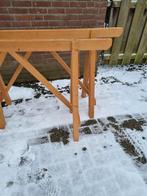 bokken / schragen groot hout stevig, Ophalen of Verzenden, 'T Olde Gre-j, Info@toldegrej.nl, Endepoelstraat 20f Didam