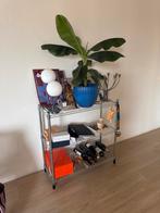 Ikea Omar Shelf - Metalen stellingkast met diverse spullen, Ophalen, Gebruikt