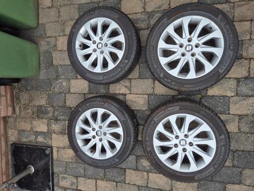 Seat leon 5f 16inch velgen+michelin all season banden 6,5mm, Auto-onderdelen, Overige Auto-onderdelen, Ophalen