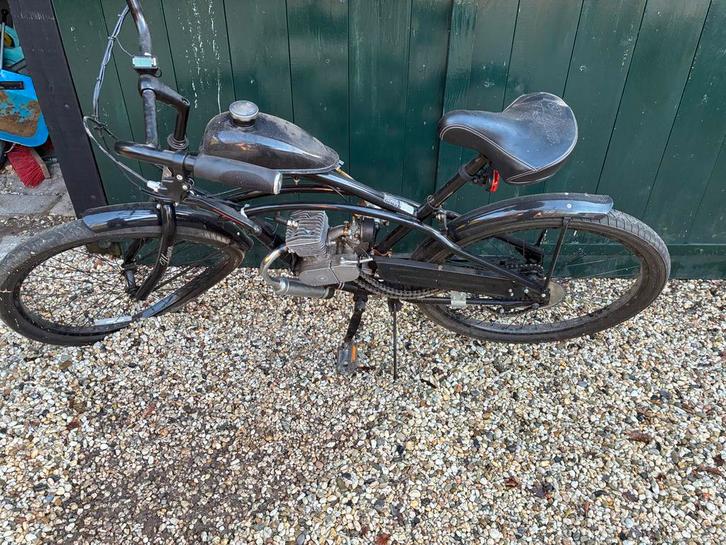 Motorfiets / Fiets met motor - Opknapper, Fietsen en Brommers, Brommers | Overige merken, Gebruikt, Maximaal 25 km/u, Ophalen